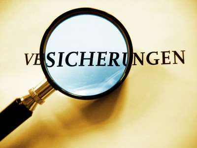 Versicherung lupe